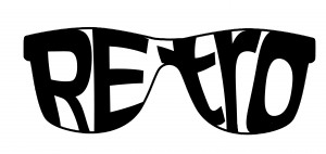 Logo Retro Sonnenbrille